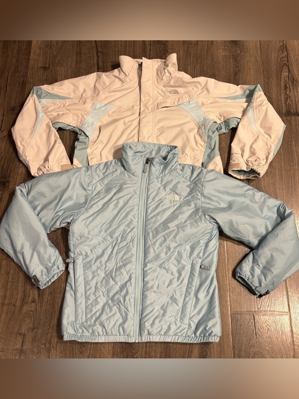 The North Face Hyvent Full Zip 2 Piece Coat/ Jacket Winter Outdoor Women’s Sz Lg